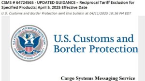 The United States Exempts Some Chinese Goods From Reciprocal Tariffs Feature